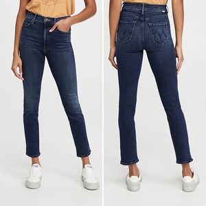 Mother The Swooner Rascal Ankle Jeans in Hot Spring Size 24